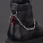 1Pcs Gothic Style Butterfly Moon Shoe Boot Pendants Suitable for Parties and Daily Wear Personalized DIY Chain