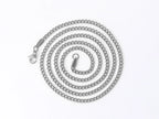 Stainless Steel Cuban Chain Necklace 3MM