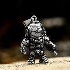 Astronaut Stainless Steel Pendant Necklace