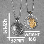 St. Christopher Pendant — Stainless Steel