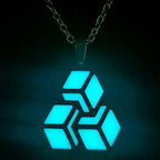 Luminous Heart Pendant Necklace — Stainless Steel