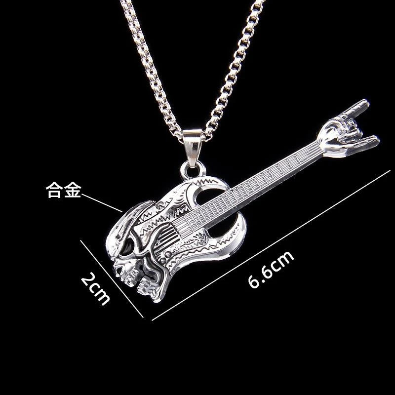 Gothic Cross Steel Pendant European American Retro