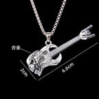 Gothic Cross Steel Pendant European American Retro