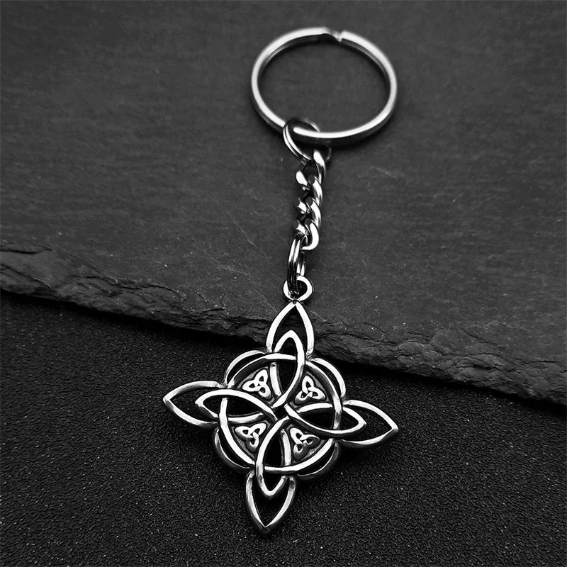 Odin Steel Chain Gothic Viking Witch Celtic Knot