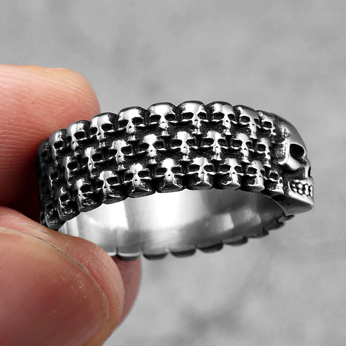 Skull Ring — Stainless Steel