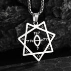 Sun Moon Star Trinity Pendant Necklace