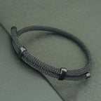 Sliding Rope Cord Bracelet — Minimalist Adjustable