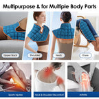 Hot Cold Compress Therapy Shoulder Wrap Self-absorbing Large Ice Pack Pad Back Neck Massage Cushion For Sport Muscle