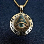 Egyptian Eye Pendant Necklace