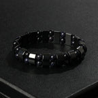 Fashion Wave Hematite Magnetic Bracelet Men Original Beaded Hematite Energy Bracelets for Women Positive Energy Jewelry
