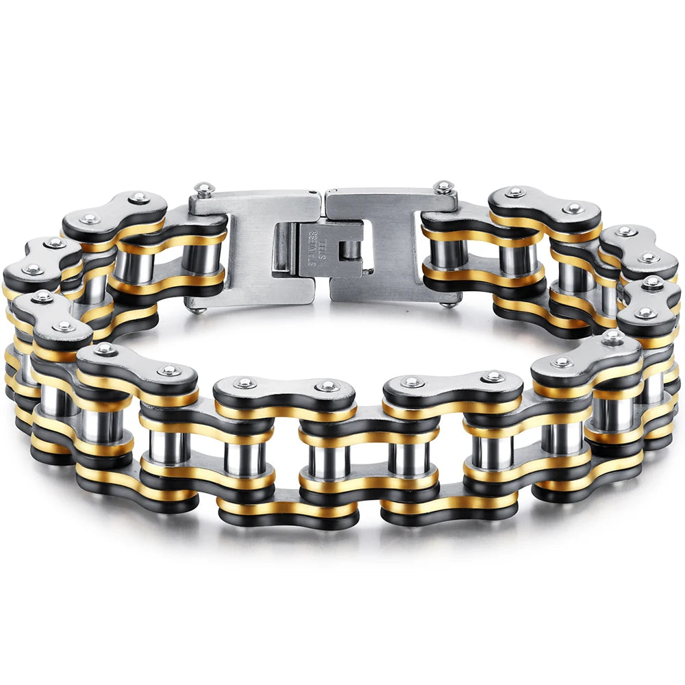 Bike Motorcycle Chain Man Bracelet for Men Bikers' Jewellery