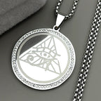 Horus Eye Gold Pendant Ancient Egyptian Symbol