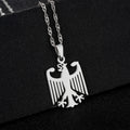 Germany Eagle Pendant Necklace — Stainless Steel