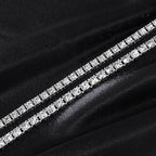 Iced Out Tennis Chain Bracelet 5mm — Silver