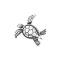 Turtle Pendant — Stainless Steel