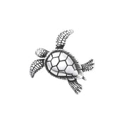 Sea Turtle Pendant — Stainless Steel