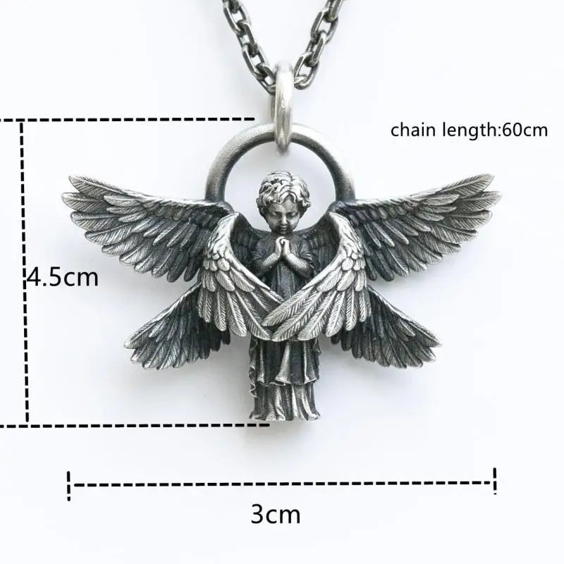 Seraph Angel Pendant Necklace