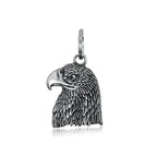 Gothic Lion Head Bell Pendant — Stainless Steel