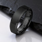 Gold Tungsten Carbide Ring 6mm