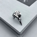 Vintage Viking Raven Ring Fashion Trend Men's Punk Rock Hip Hop Ring Pirate Rune Symbol Party Niche Banquet Gift