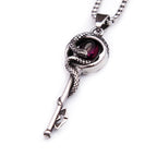 Snake Stainless Steel Pendant Necklace