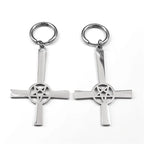 Inverted Cross Occult Pendant Necklace