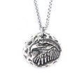 Eagle Steel Pendant Vintage Head 316L American