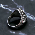 Viking Lighthouse Ring — Stainless Steel