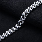 Iced Out Cuban Link Necklace — 925 Silver