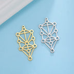 Dawapara Mystic Kabbalah Tree of Life Spiritual Amulet Pendant Stainless Steel DIY Charms for Jewelry Making Hanukkah Gifts