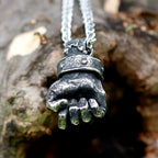 Power Fist Stainless Steel Pendant Necklace