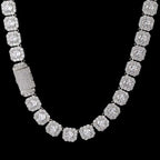 Tennis Chain Necklace Stainless Steel 10/12MM