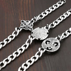 Celtic Knot Chain Bracelet — Stainless Steel