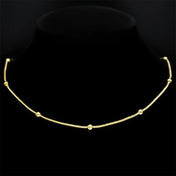 Ball Bead Chain Necklace 60cm — Stainless Steel