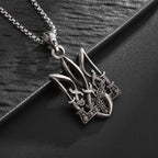 New Twisted Mobius Silver Color Pendant Men and Women Couple Hip Hop Student Pendant Anniversary Jewelry Gift