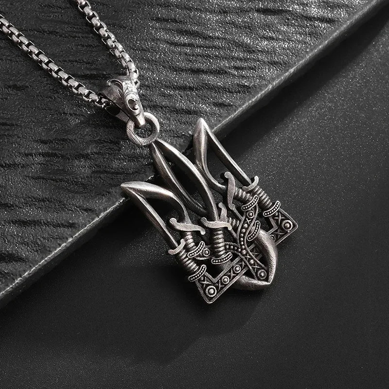 New Twisted Mobius Silver Color Pendant Men and Women Couple Hip Hop Student Pendant Anniversary Jewelry Gift