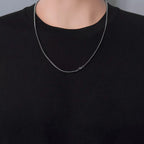 Titanium Box Chain Necklace