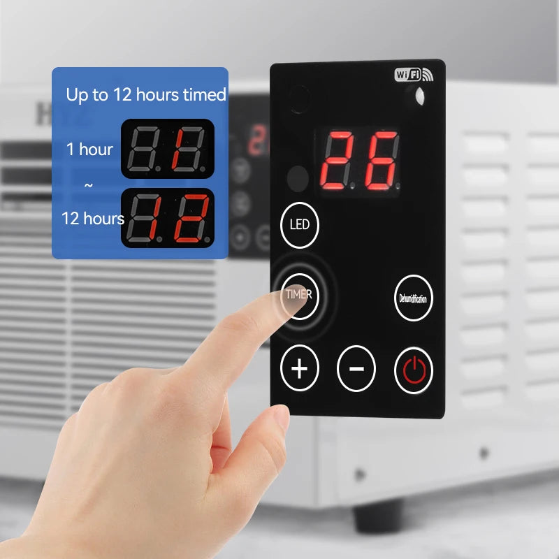 Mini Air Conditioner 110V 220V Outdoor 2000BTU Car 280W Portable Air Conditioner for Caravan,Car,Tent,Truck,Camper