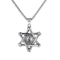 Steel Pendant Chaoren Chaopai Street Six Stars