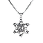 Steel Pendant Chaoren Chaopai Street Six Stars