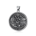 St. Michael Archangel Pendant — Stainless