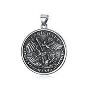 St. Michael Archangel Pendant — Stainless