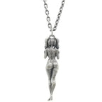 Fashion Anime Sexy Double Ponytail Lolita Pendant Goddess Necklace Men and Women Charm Temptation Cool Jewelry