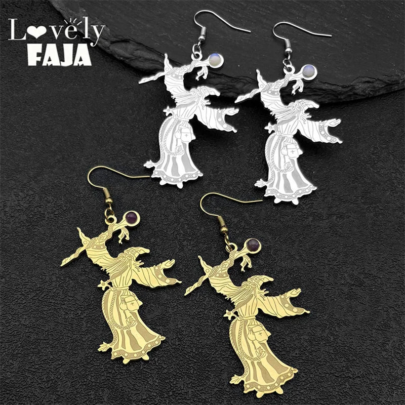 Dragon Viking Steel Pendant Gothic Witchcraft