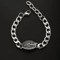 Virgin Mary Prayer Bracelet — Stainless Steel