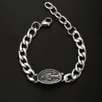 Virgin Mary Prayer Bracelet — Stainless Steel