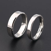 Minimal Polished Band Ring — Stainless Steel 8mm