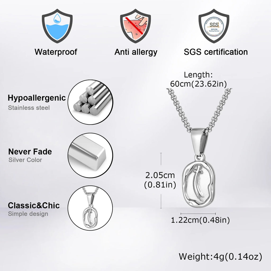 Islamic Sword Pendant Necklace — Stainless Steel