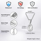 Islamic Sword Pendant Necklace — Stainless Steel