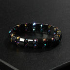 Fashion Wave Hematite Magnetic Bracelet Men Original Beaded Hematite Energy Bracelets for Women Positive Energy Jewelry